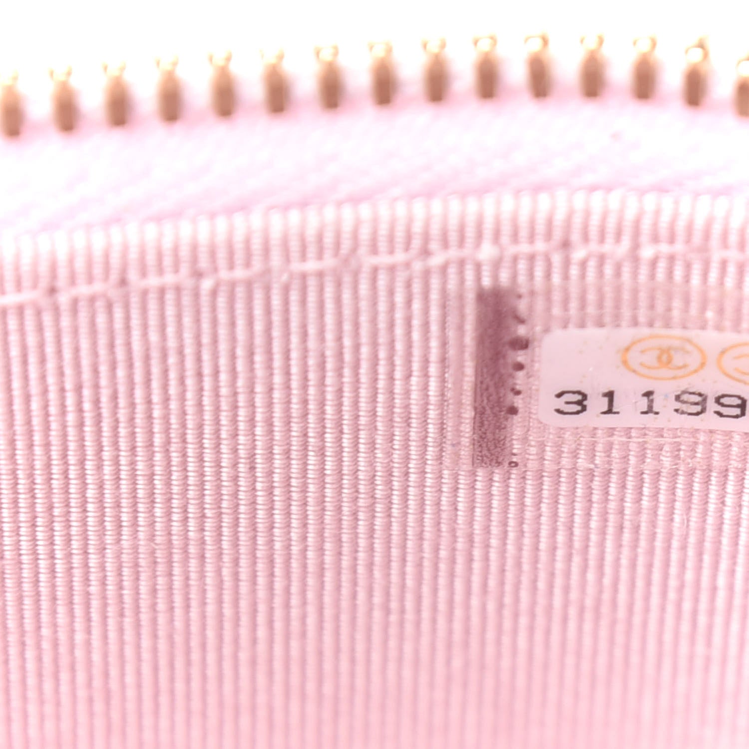 Chanel Caviar Quilted Mini Vanity Case With Chain Light Pink 9 of 11