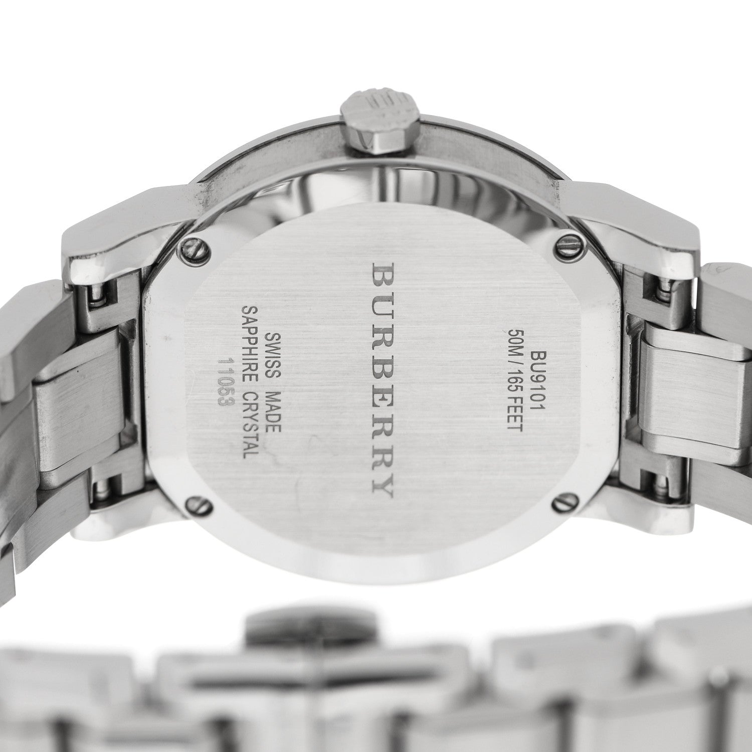 Burberry Stainless Steel 34mm The City Quartz Watch Black BU9101 4 of 5