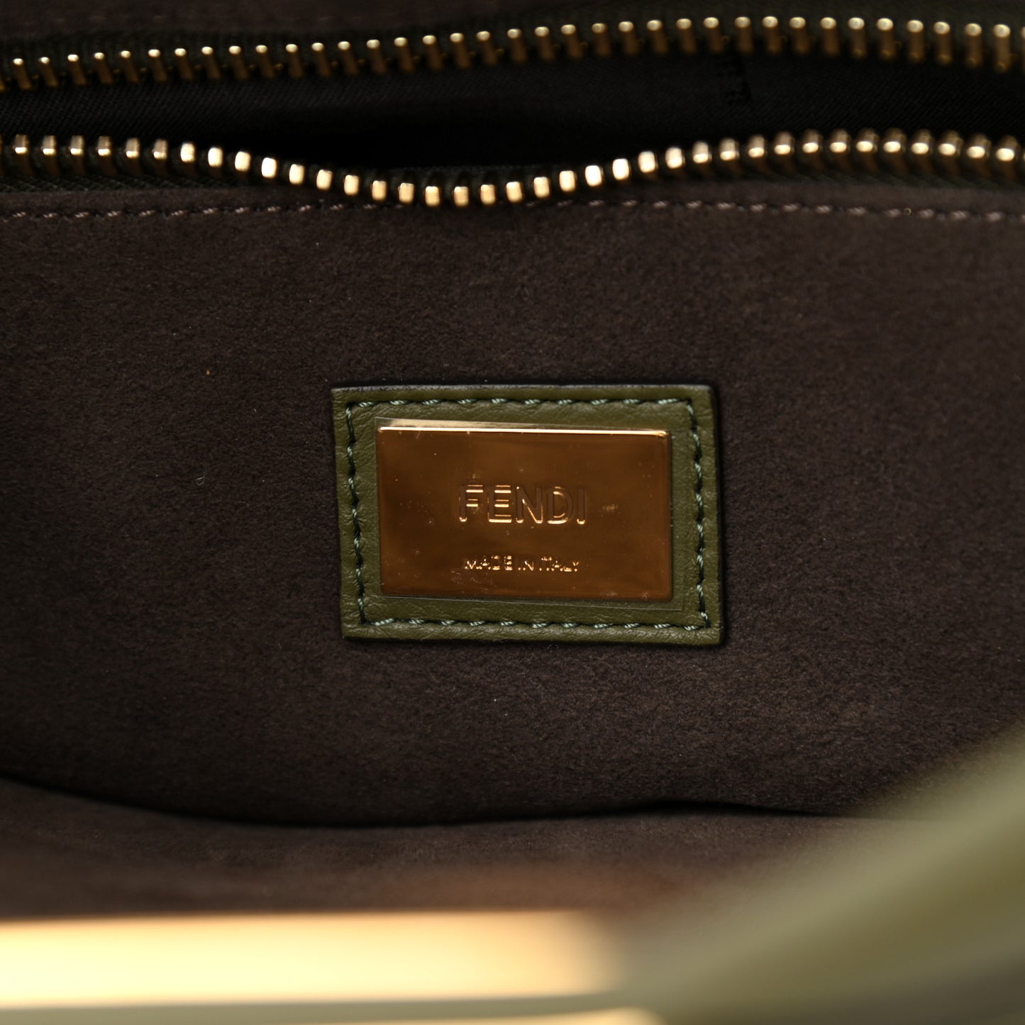 Vitello Seta Plexiglass Granite Large Peekaboo Iconic Satchel Equatore
