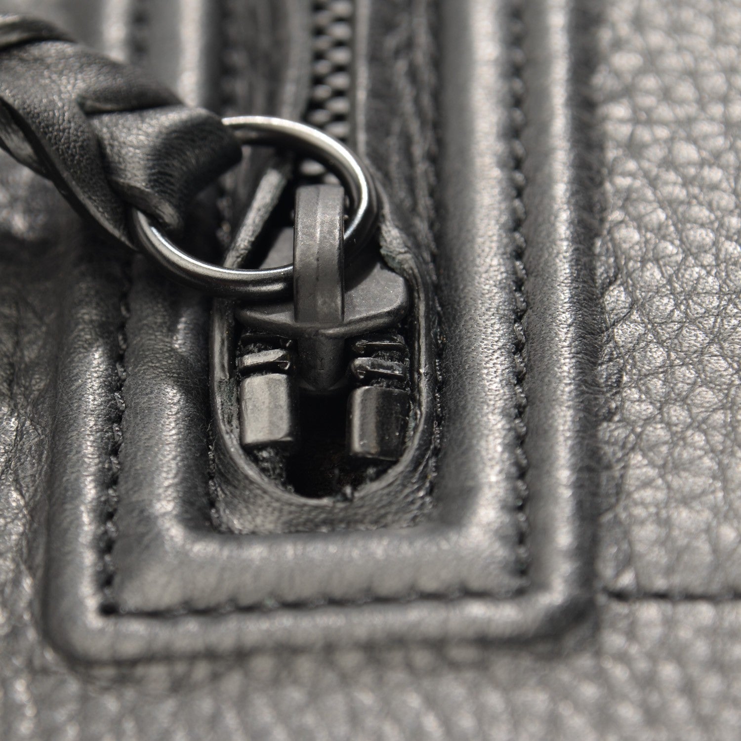 Celine Supple Calfskin Medium Phantom Luggage Black 7 of 9