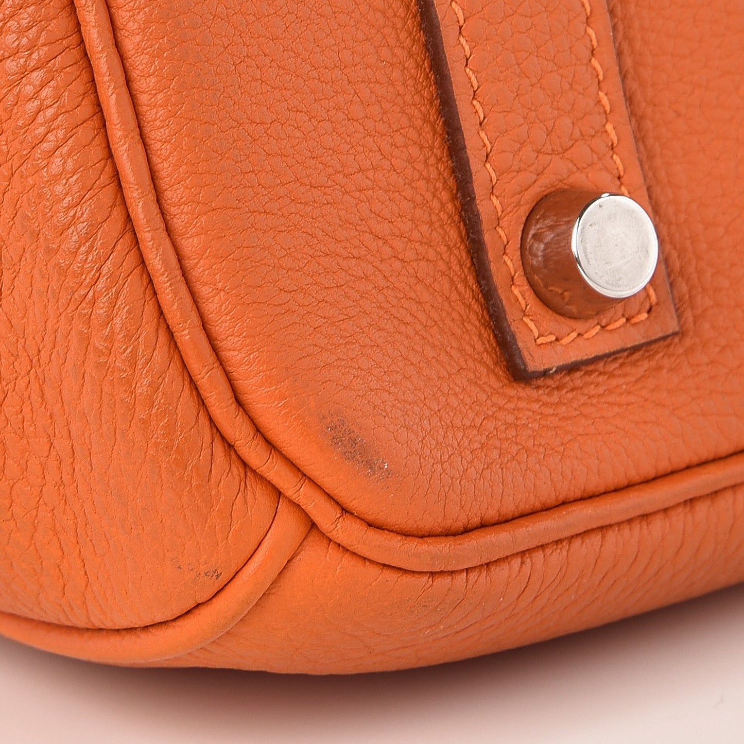 Togo Birkin 35 Orange