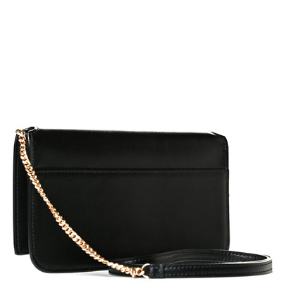 Saint Laurent Smooth Calfskin Monogram Phone Holder Crossbody Black 2 of 5