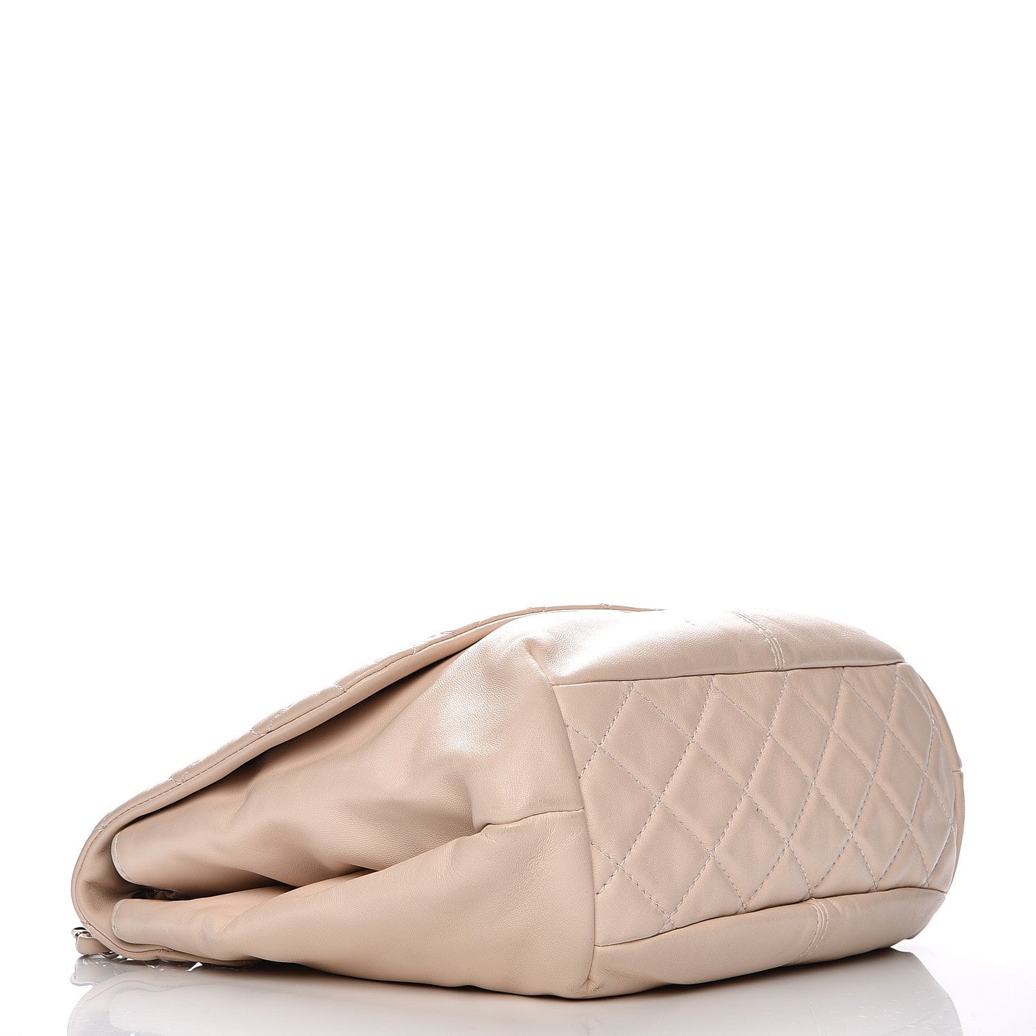 Chanel Calfskin Quilted Large Trianon Messenger Flap Light Pink 4 of 10