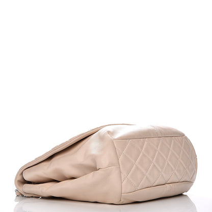 Chanel Calfskin Quilted Large Trianon Messenger Flap Light Pink 4 of 10