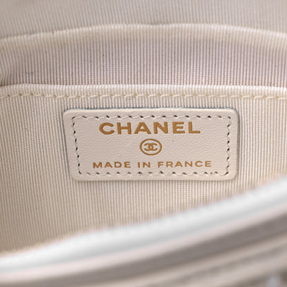Chanel Lambskin Calfskin Tweed Success Story Set of 4 Minis Bags White 40 of 44