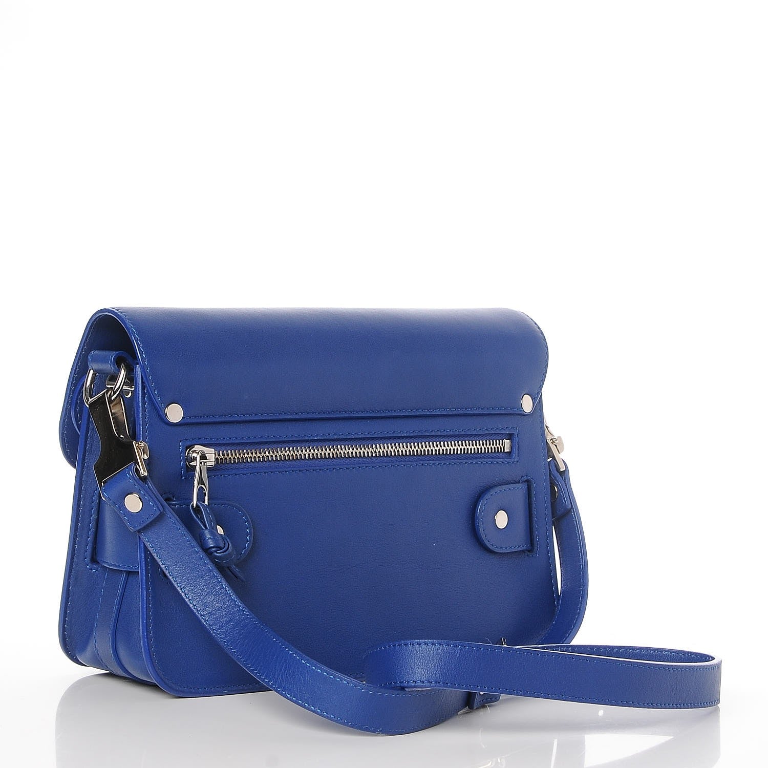 Proenza Schouler Smooth Calfskin Mini PS11 Classic Shoulder Bag Royal Blue 3 of 7