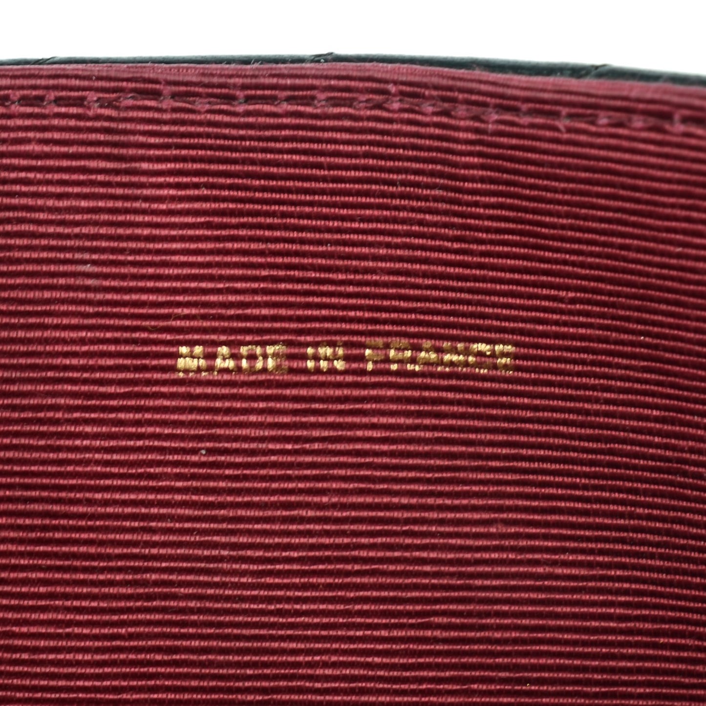 Lambskin Stitched Small Single Flap Black