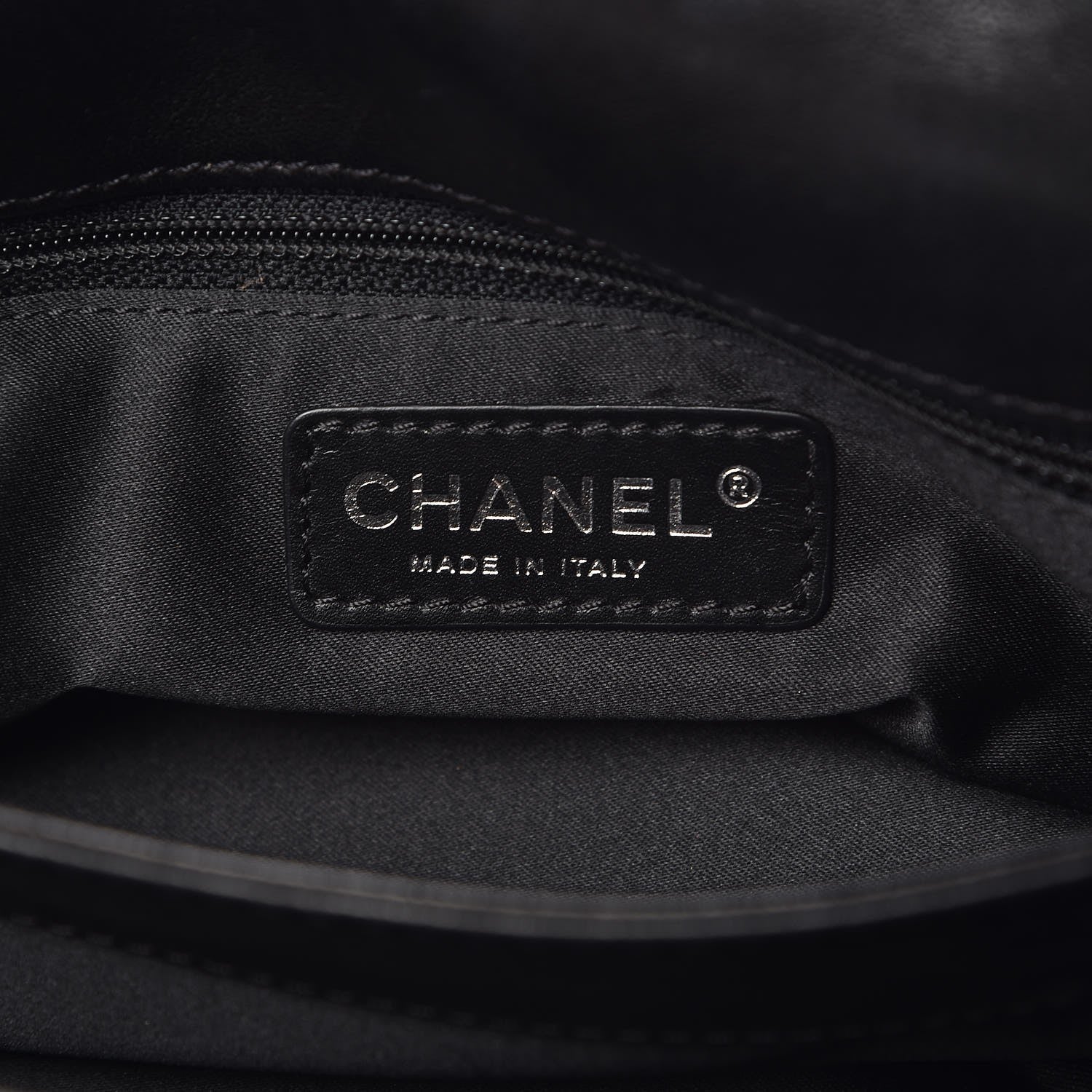 Chanel Lambskin Quilted 3 Accordion Flap Bag Black 6 of 15