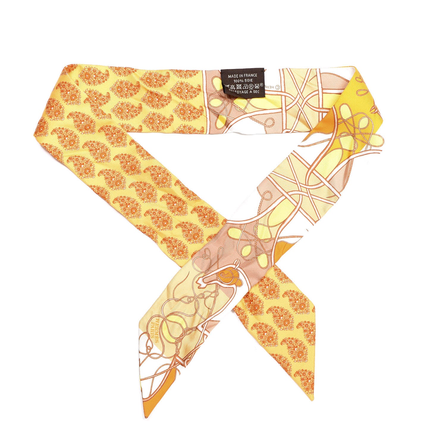 Hermes Silk Coup De Fouet Au Bloc Twilly 1 of 4