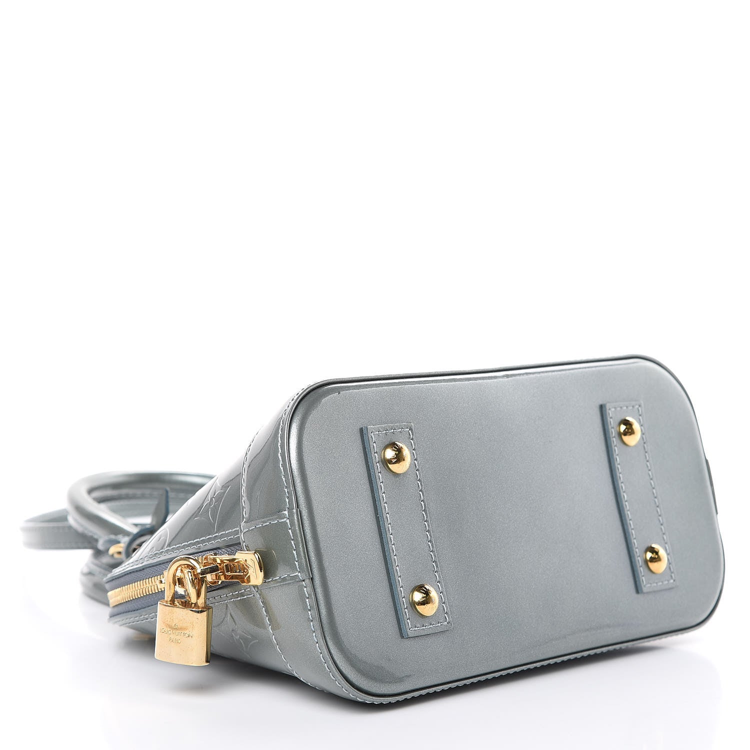 Louis Vuitton Vernis Alma BB Givre 4 of 9