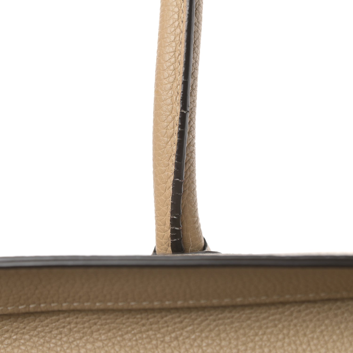 Celine Drummed Calfskin Mini Luggage Dune 11 of 13