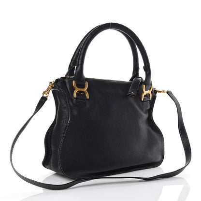 Chloe Calfskin Medium Marcie Satchel Black 3 of 9