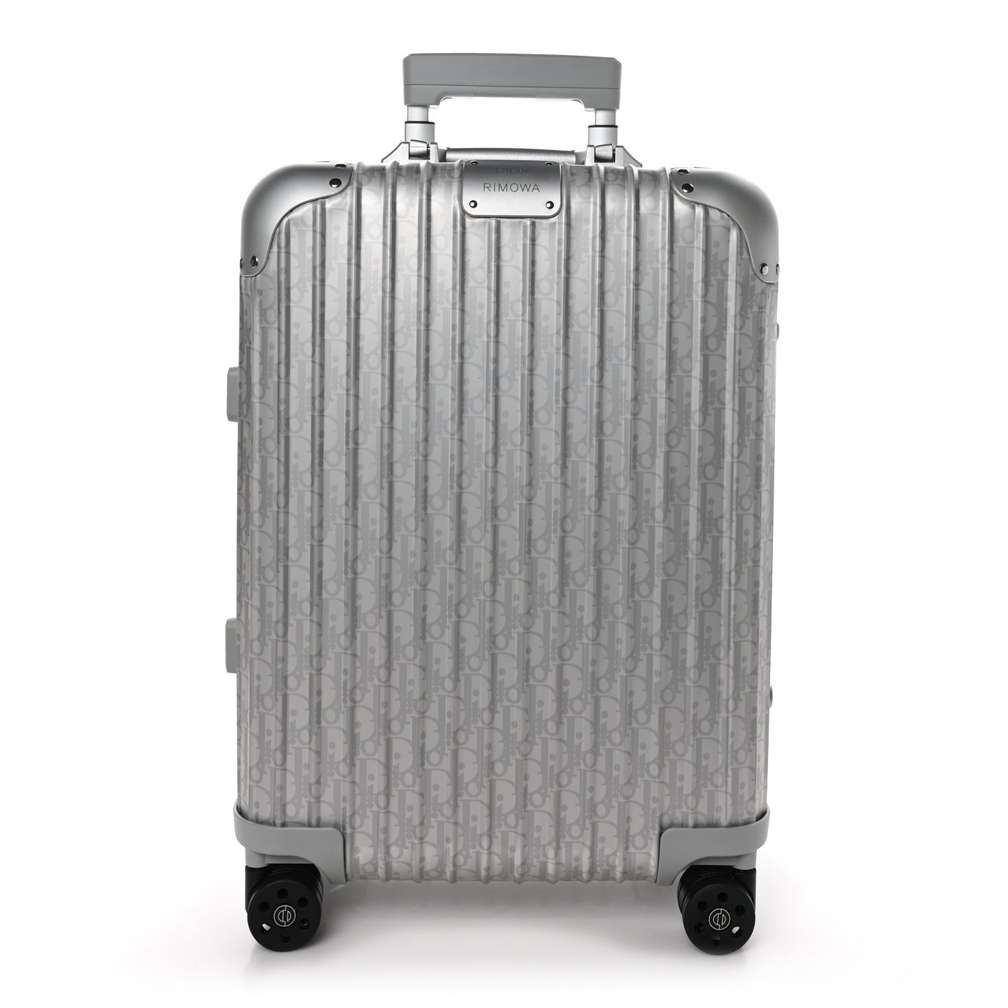 X RIMOWA Aluminum Gradient Cabin Luggage Silver