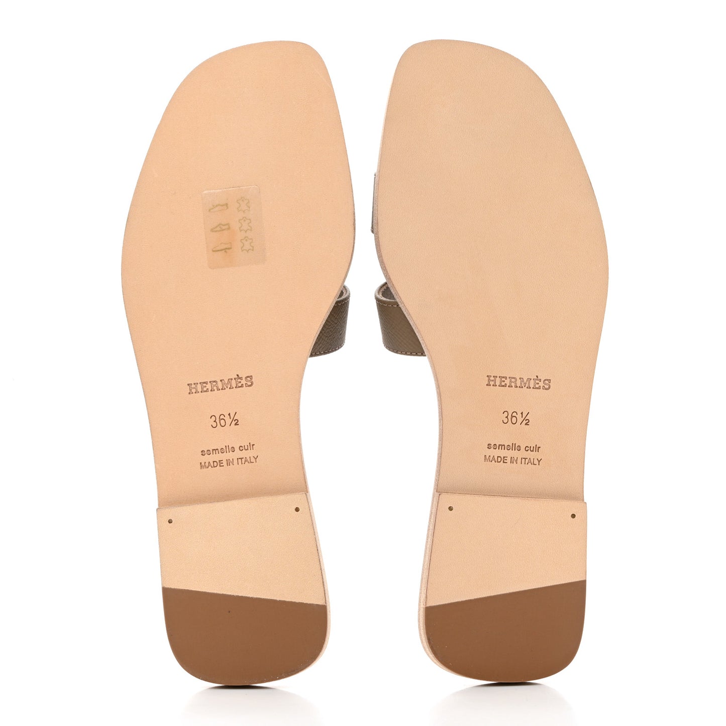 Epsom Oran Sandals 36.5 Etoupe
