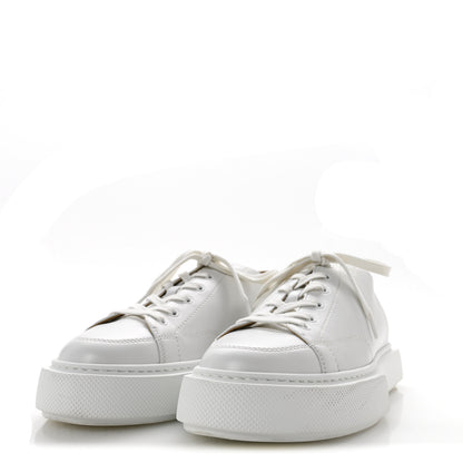 Hermes Calfskin Mens Haru Derby Sneakers 42 White 4 of 10