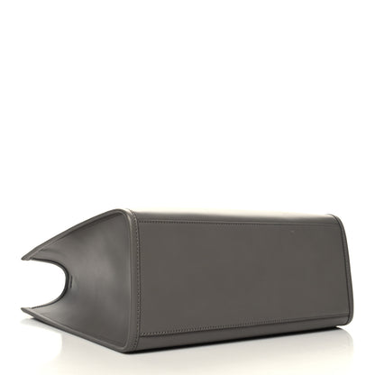 Fendi Vitello King Plexiglass Logo Embossed Medium Fendi Sunshine Shopper Tote Moon 4 of 11