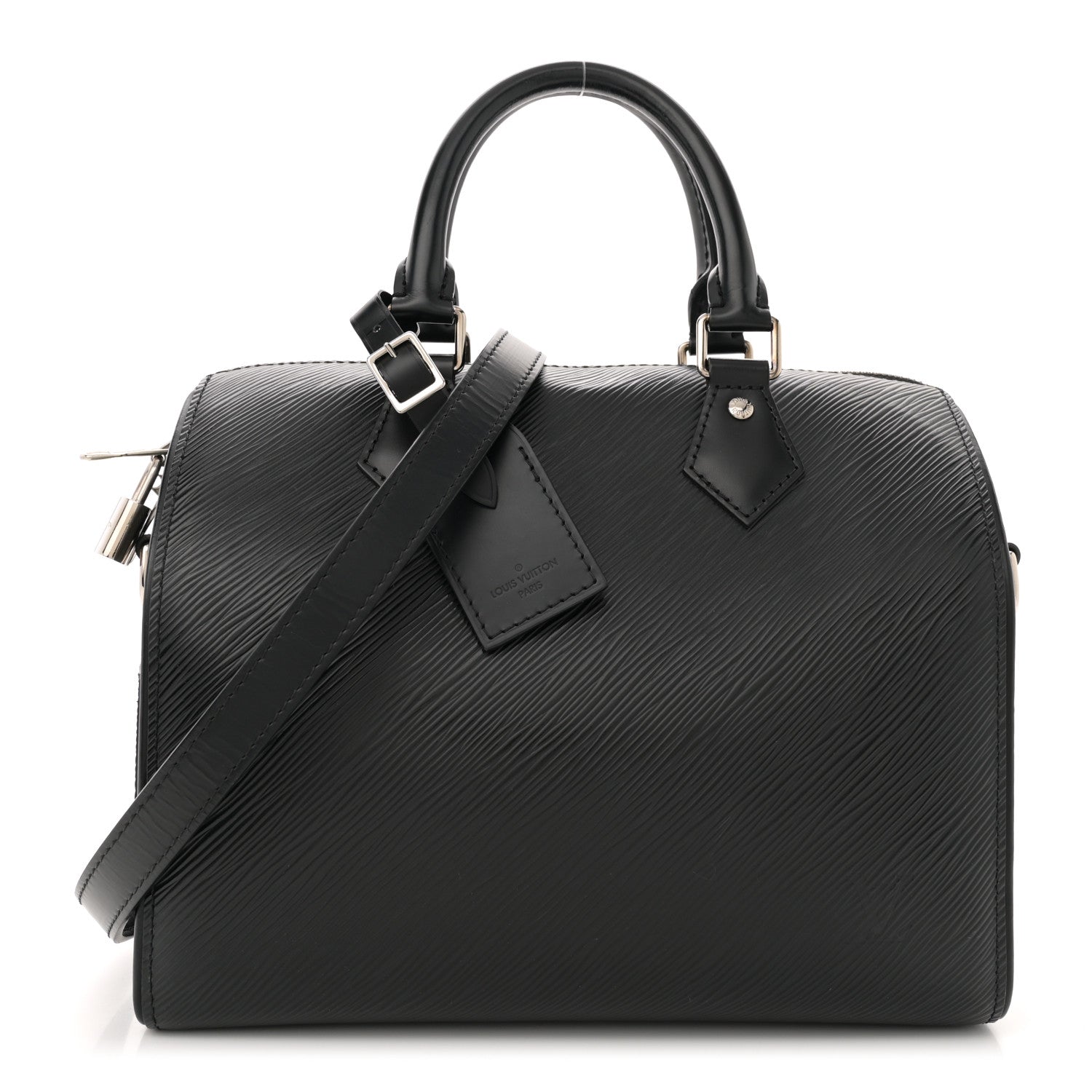 Louis Vuitton Epi Speedy Bandouliere 25 Black 1 of 11