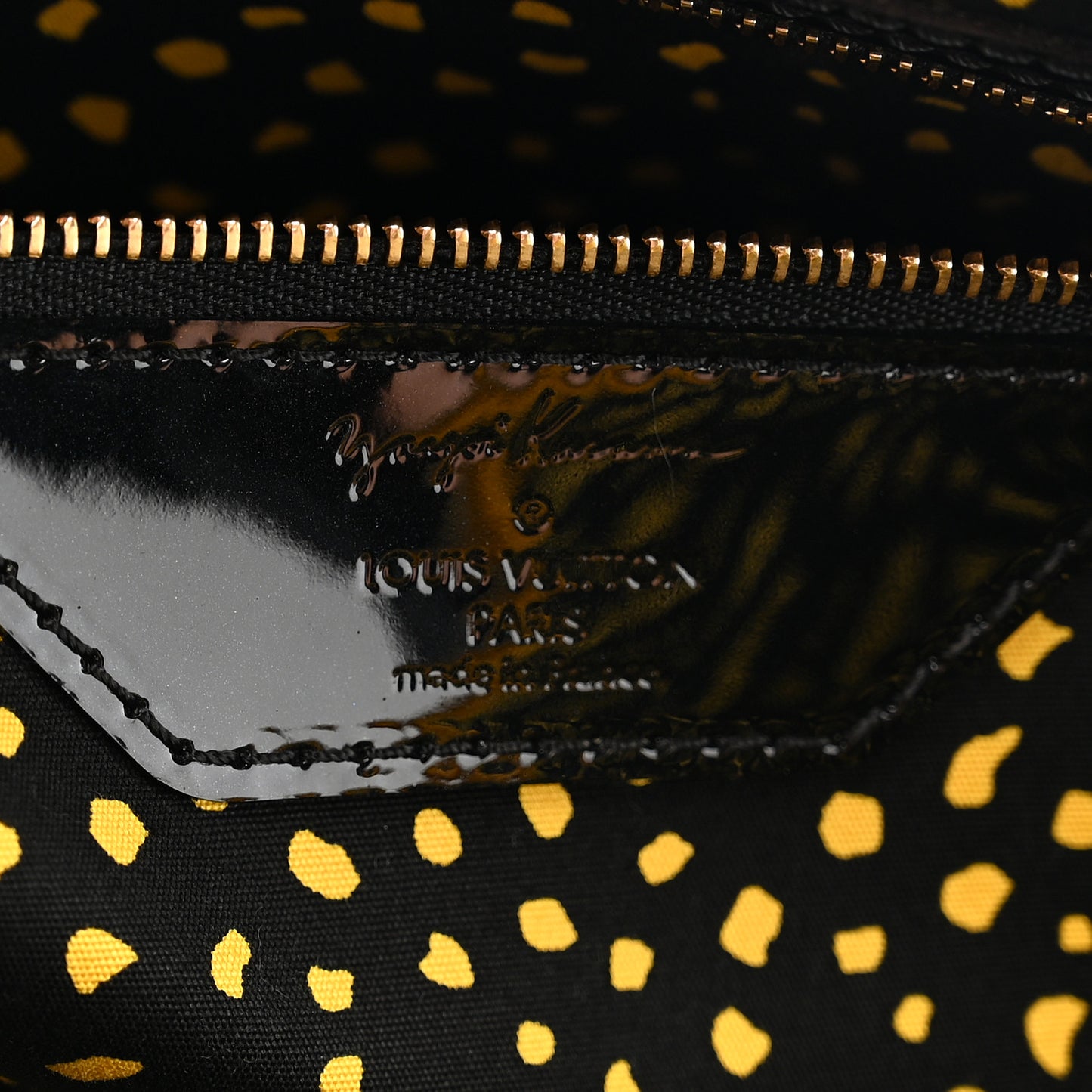 Vernis Kusama Infinity Dots Lockit MM Yellow