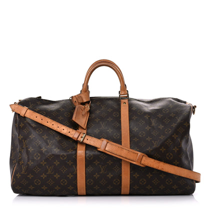 Louis Vuitton Monogram Keepall Bandouliere 55 1 of 43