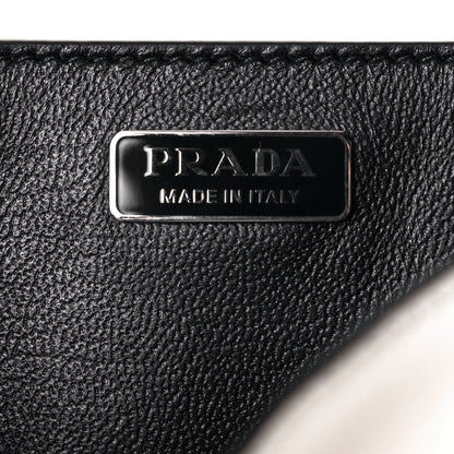Prada City Calf Studded Folk Cahier Bag White Caramel 5 of 12