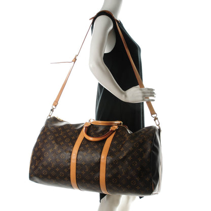 Louis Vuitton Monogram Keepall Bandouliere 55 2 of 7