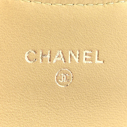 Chanel Lambskin Coco Enamel Quilted Mini Chain Belt Bag Light Green 6 of 12