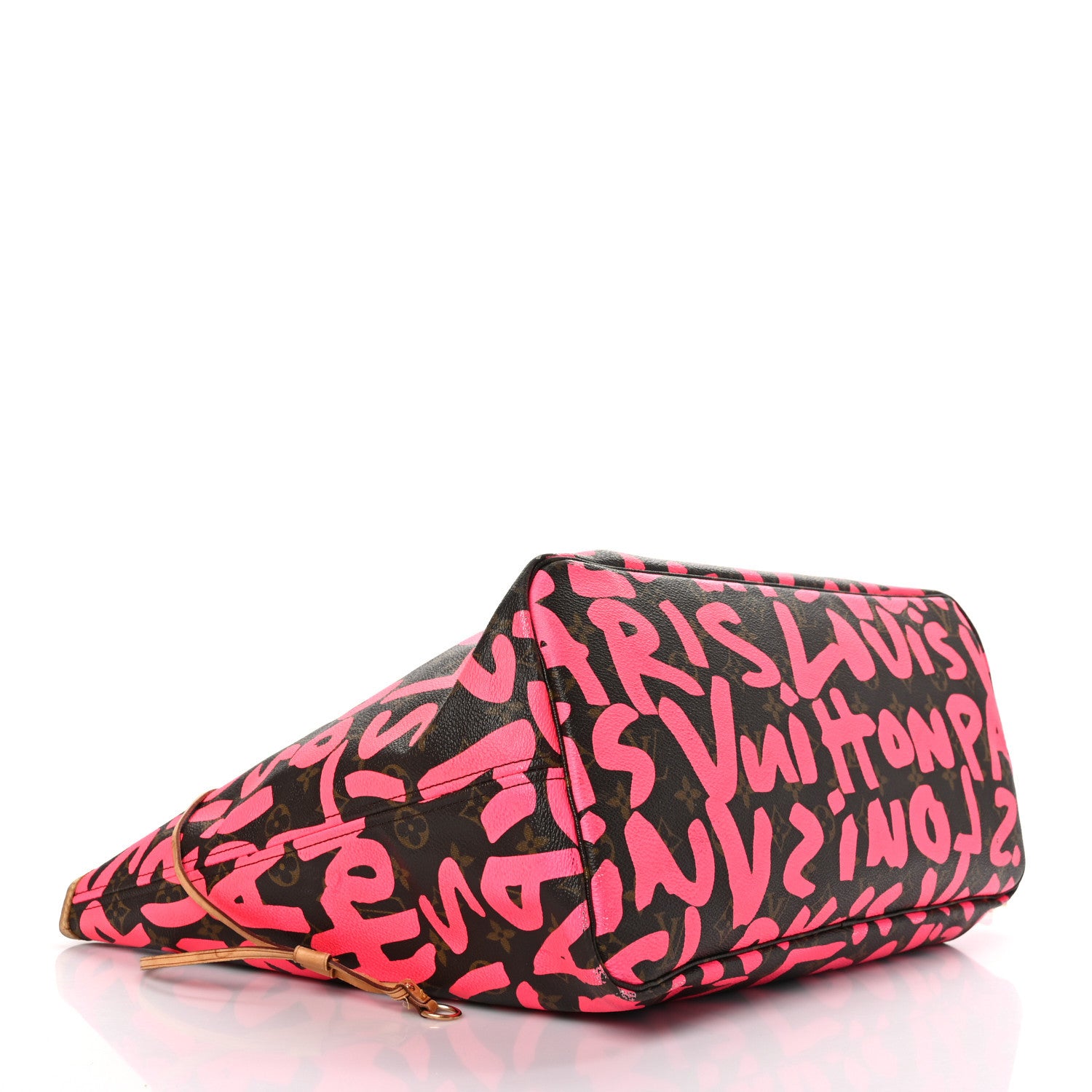 Louis Vuitton Monogram Graffiti Neverfull GM Fuchsia 4 of 11
