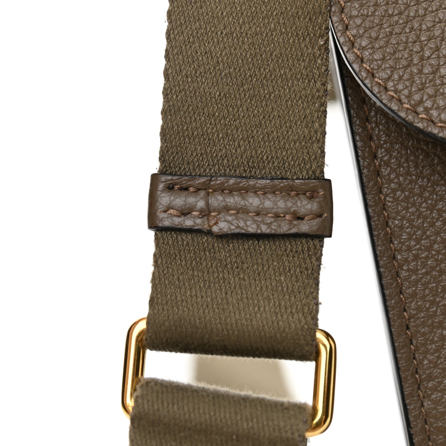 Grain Calfskin New Antony Messenger Crossbody Earth Grey