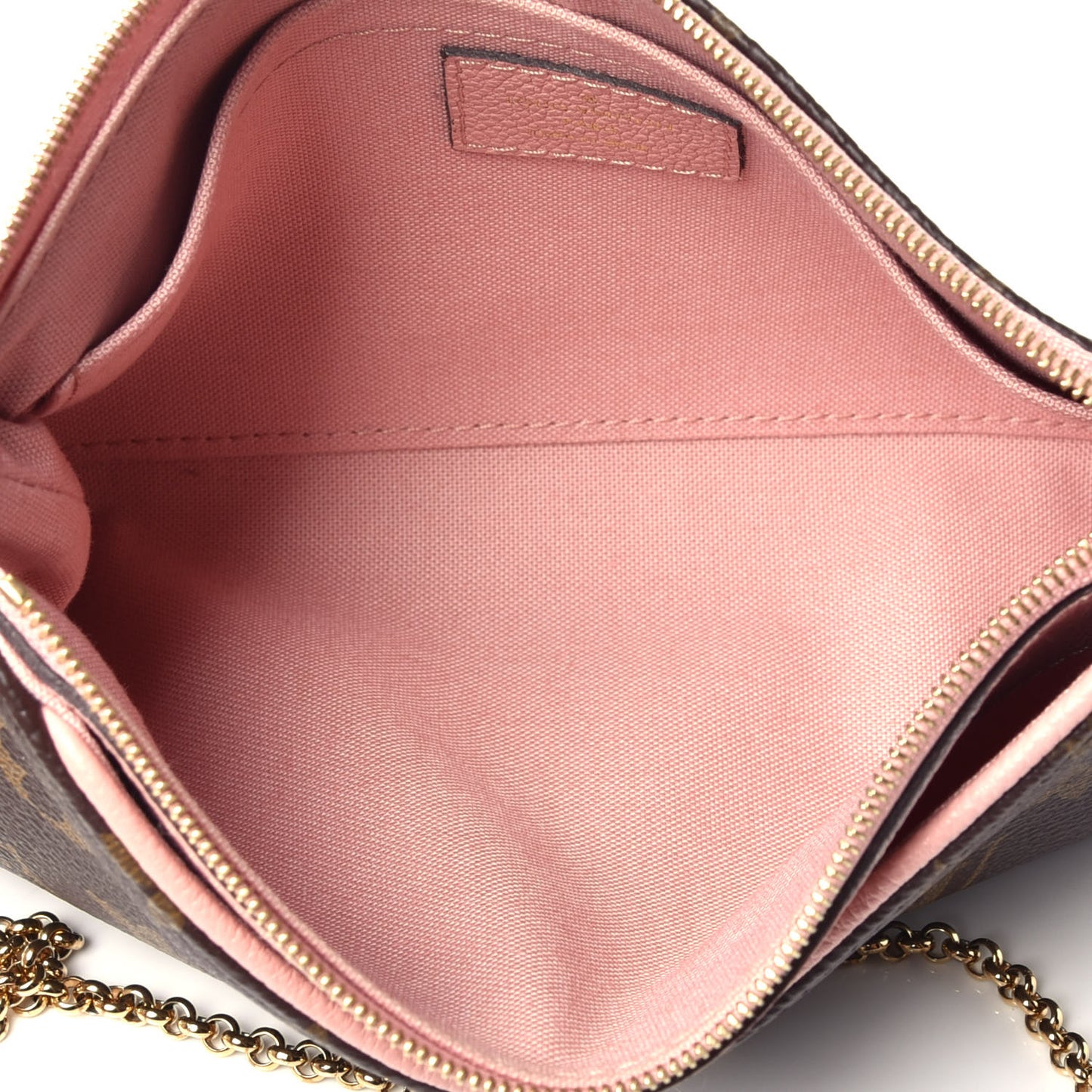 Monogram Pallas Clutch Rose Poudre