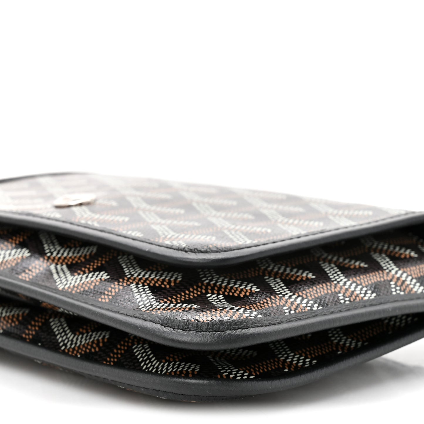 Goyardine Plumet Wallet Clutch Black