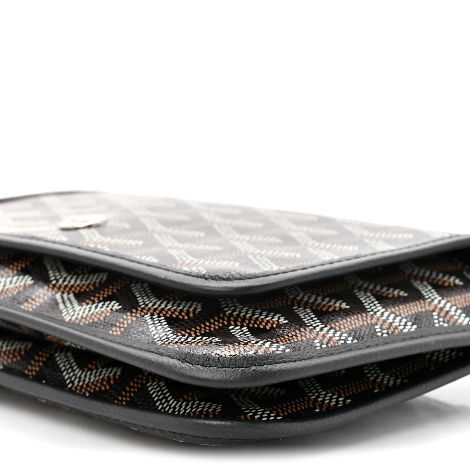 Goyard Goyardine Plumet Wallet Clutch Black 9 of 10