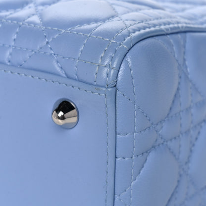 Christian Dior Lambskin Cannage Large Lady Dior Light Blue 11 of 15