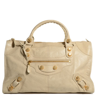 Balenciaga Agneau Giant 21 Gold Hardware Work Praline 1 of 12