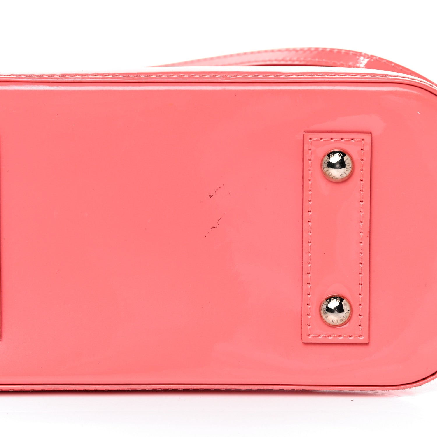 Louis Vuitton Vernis Alma BB Poppy 15 of 22