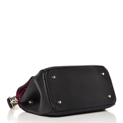 Christian Dior Bullcalf Mini Be Dior Flap Black Fraise 4 of 8