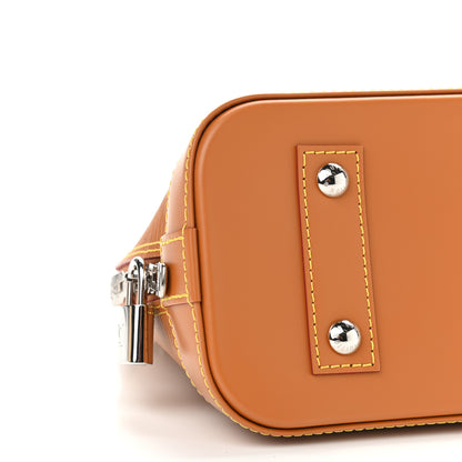 Louis Vuitton Epi Jacquard Alma BB Honey Gold 7 of 8