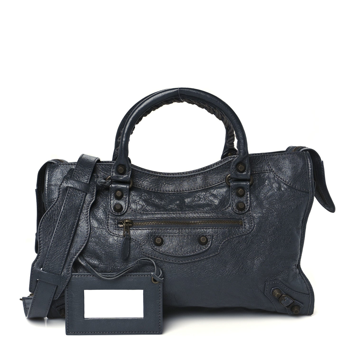 Balenciaga Agneau Giant 12 Gunmetal Hardware City Gris Fossile 2 of 10