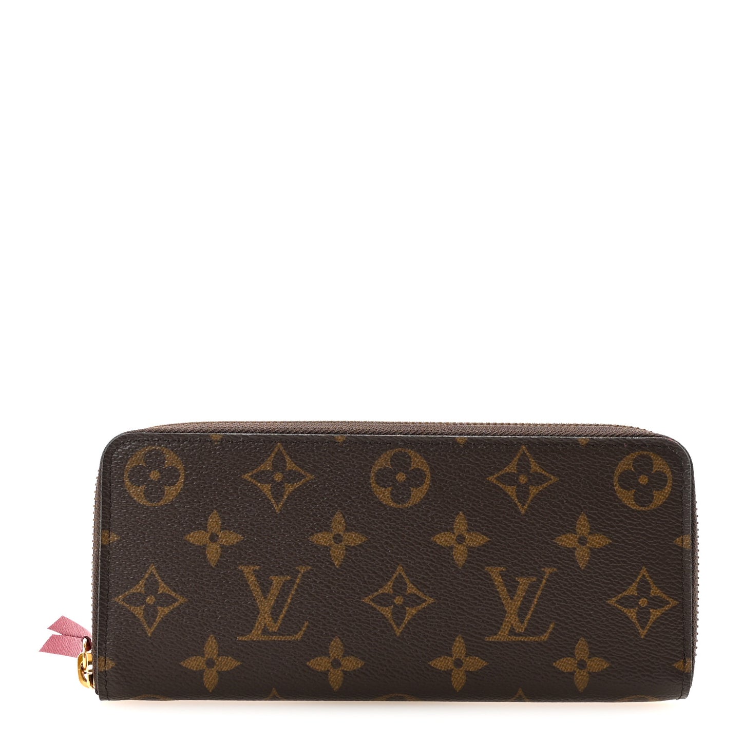 Monogram Clemence Wallet Fuchsia