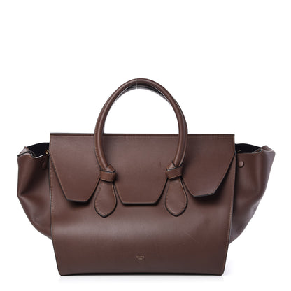 Celine Natural Calfskin Large Tie Knot Tote Acajou 1 of 9