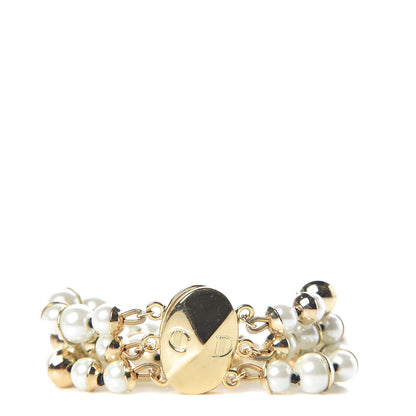 Christian Dior Pearl Mise en Dior Bracelet Gold 1 of 3