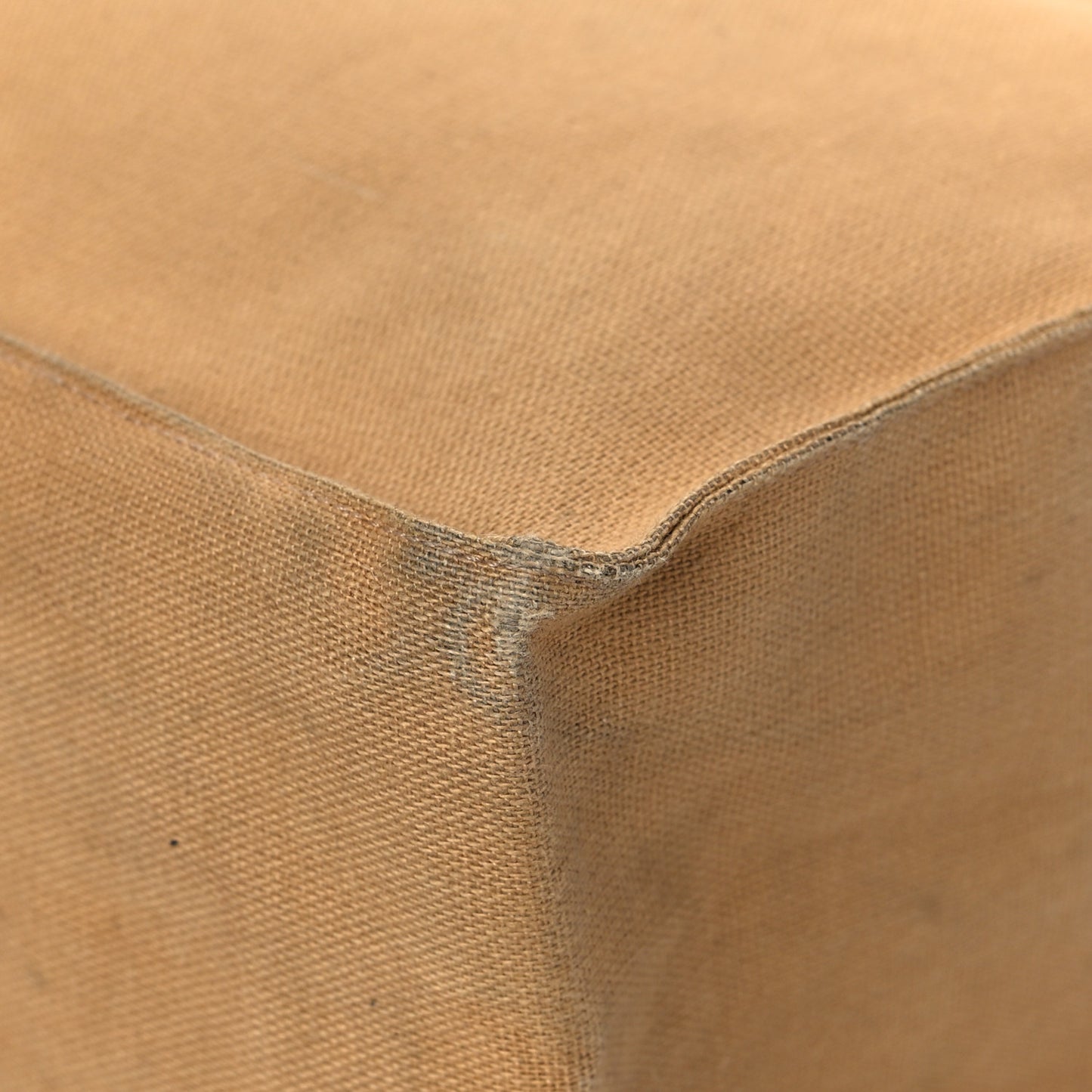 Canvas CC Logo Shopping Tote Beige