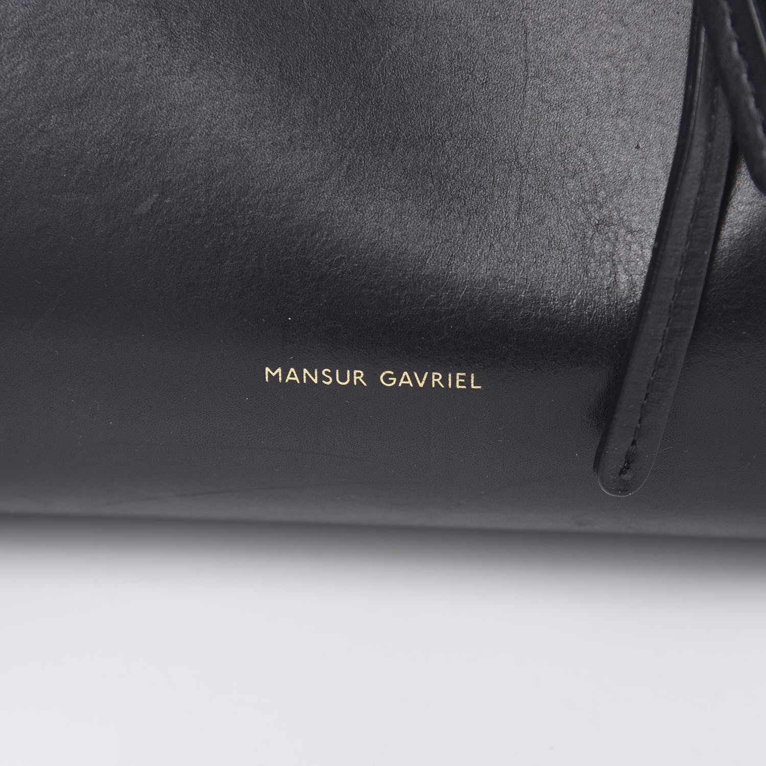 Mansur Gavriel Calfskin Lady Bag Black Flamma 6 of 18