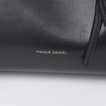 Mansur Gavriel Calfskin Lady Bag Black Flamma 6 of 18
