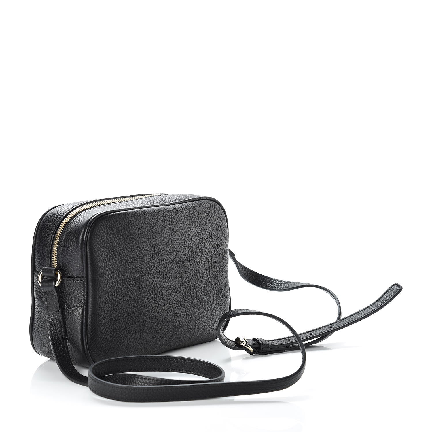 Gucci Pebbled Calfskin Small Soho Disco Bag Black 3 of 9