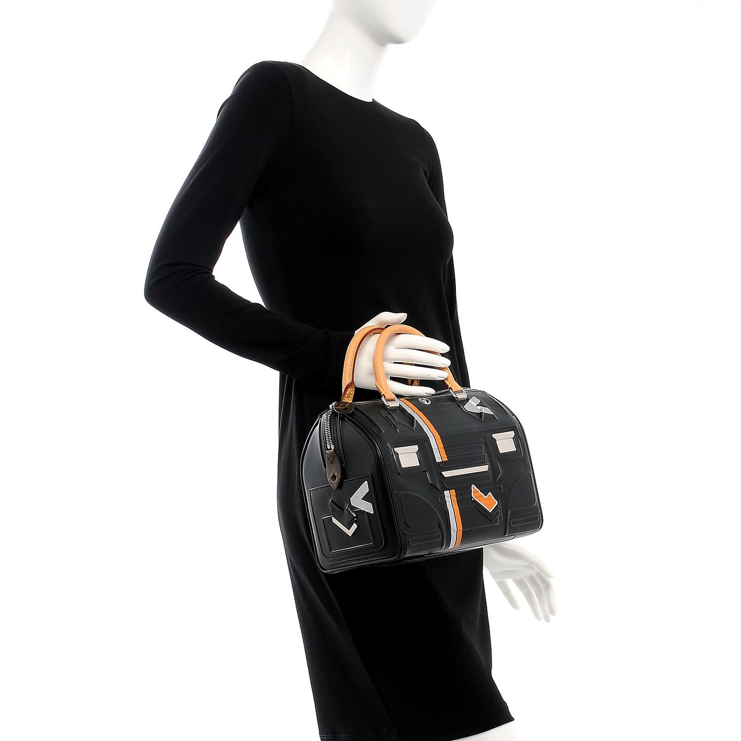 Epi Spaceship Embossed Speedy 25 Black