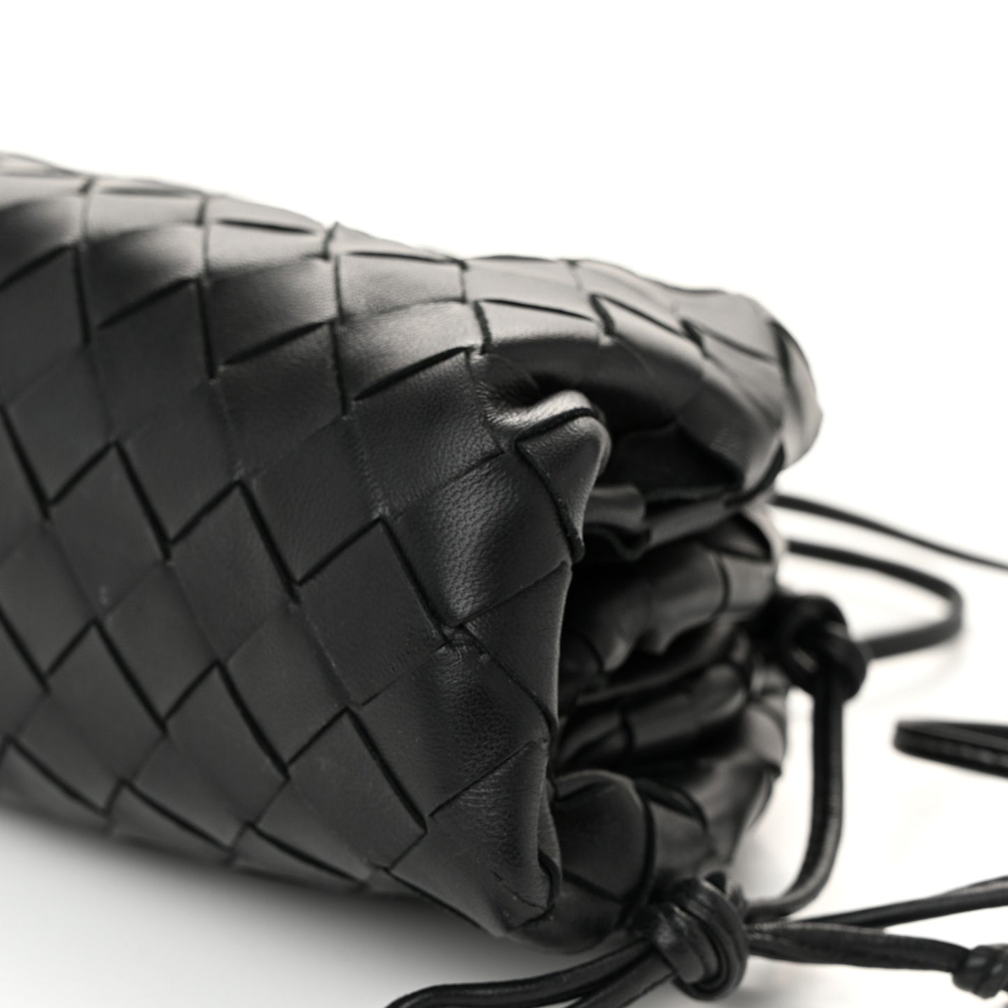 Nappa Intrecciato The Mini Pouch Black