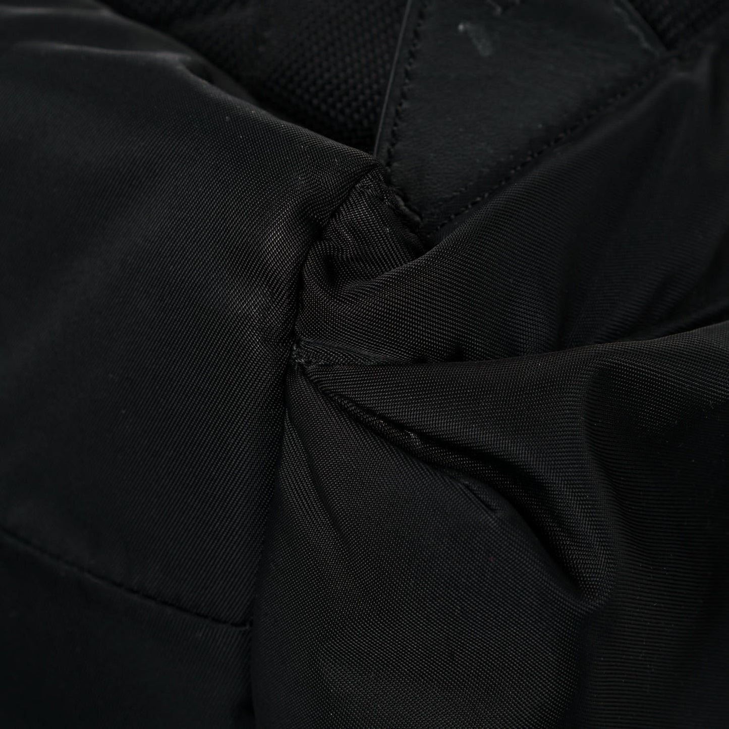 Nylon Medium Rucksack Backpack Black