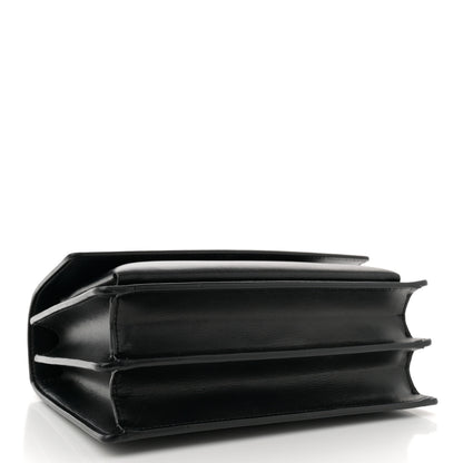 Saint Laurent Calfskin Medium Monogram Monochrome Sunset Black 4 of 10