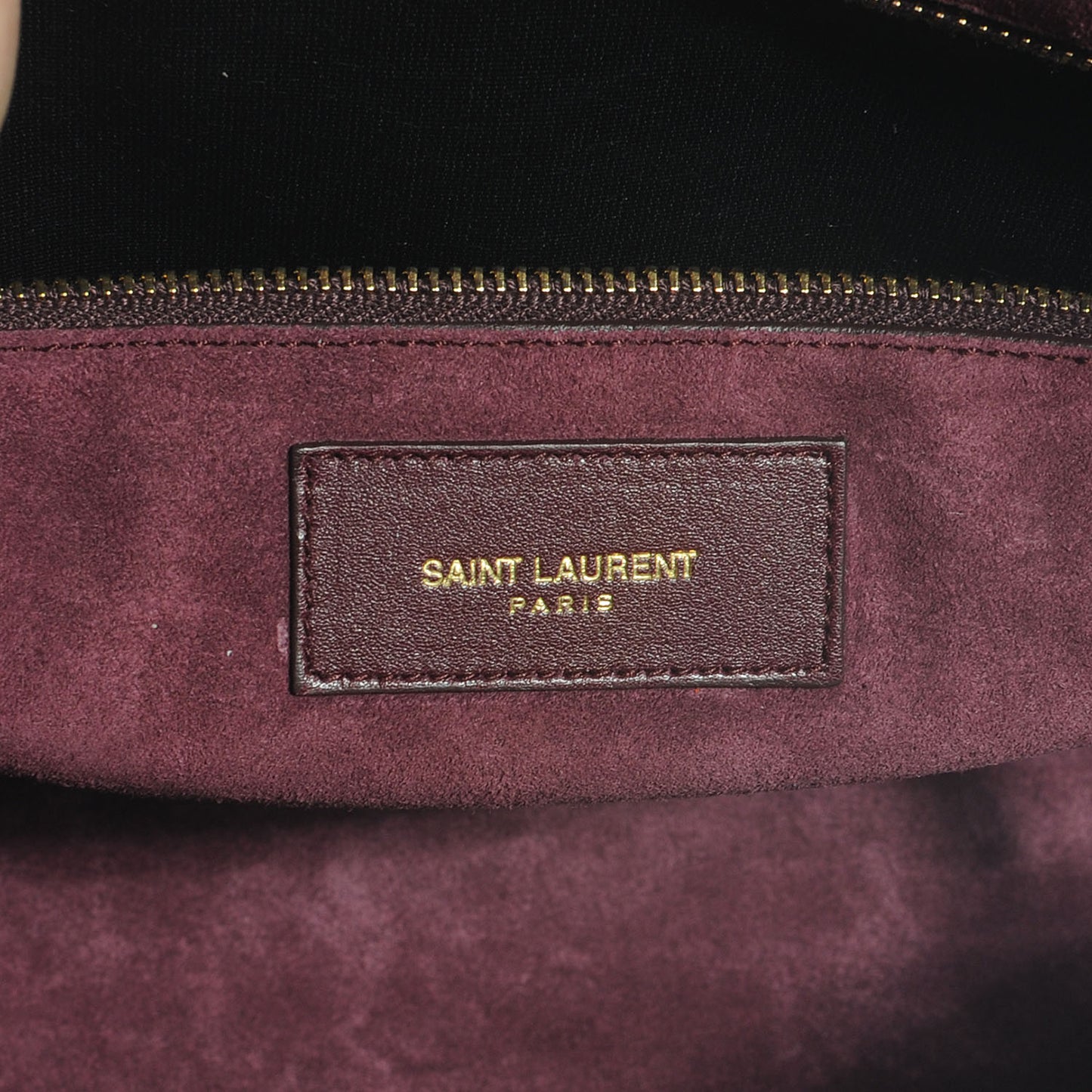 Leather Large Sac de Jour Carryall Amarena