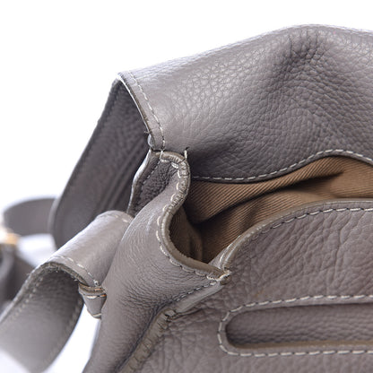 Chloe Calfskin Medium Marcie Round Crossbody Bag Cashmere Grey 19 of 23